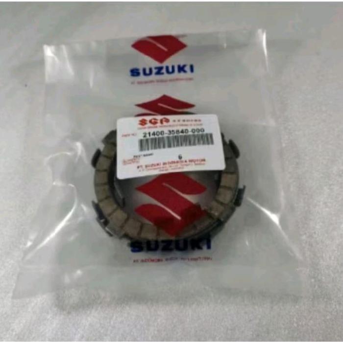 kampas kopling plat pelat kopling crystal tornado isi 6 keping ori suzuki