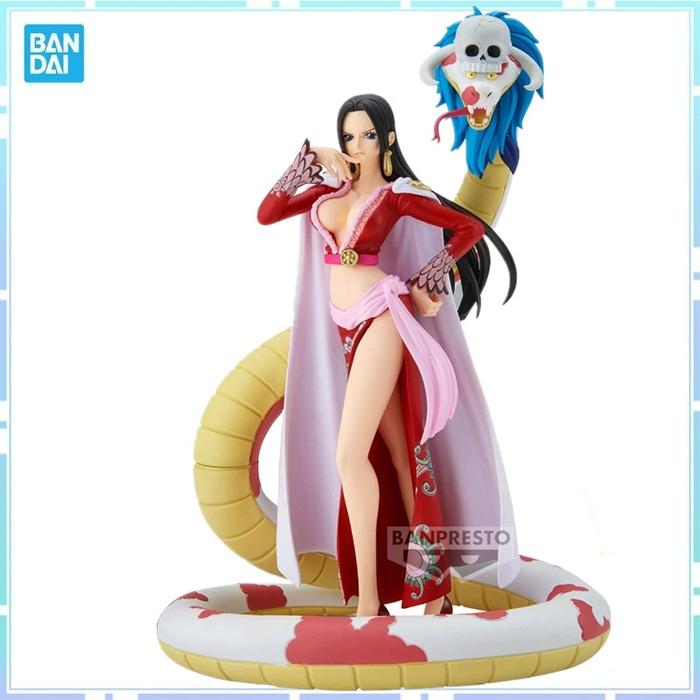 Bandai Original Banpresto Anime One Piece DXF THE GRANDLINE SERIES EXTRA Boa Hancock PVC Action Figu