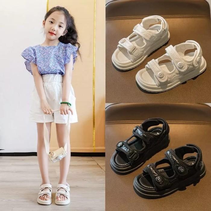 I✓S3 SEPATU SANDAL ANAK PEREMPUAN T KOREA LV0258 SIZE 26-35 4-8 TAHUN H㊛NW