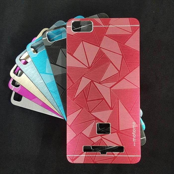 Hardcase Motomo Zenfone 2 5.0 Inch ZE500CL Z00D Motif 3D Backcover Aluminium Ino Metal Casing Kesing