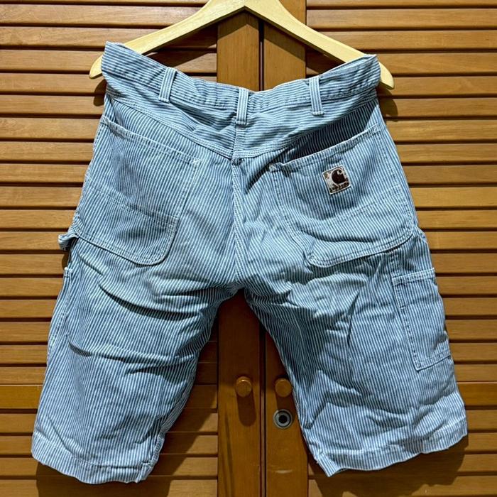 Vintage Carhartt Hickory Stripe Carpenter Shorts