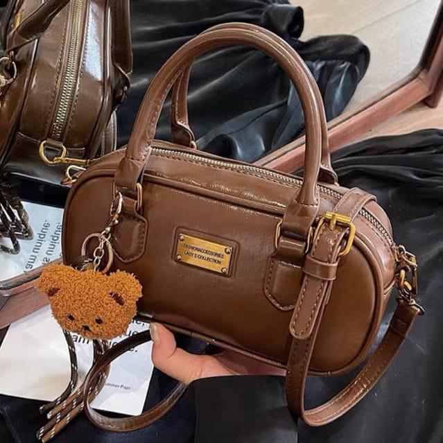halobag - Nara Tas Tangan Tas Selempang Wanita Free Gantungan Boneka