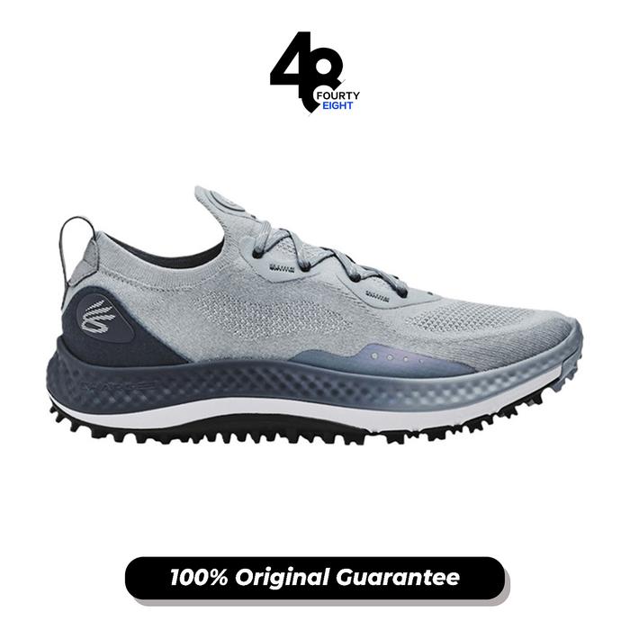 Sepatu Golf Pria Under Armour Charged Curry Harbor Blue (3025072-400) Original