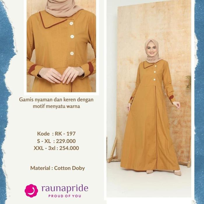 GAMIS DEWASA RK 197 BY RAUNA