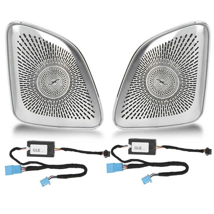 Penutup Pilar Tweeter Pelindung Speaker Mobil 64 Warna untuk Dekorasi