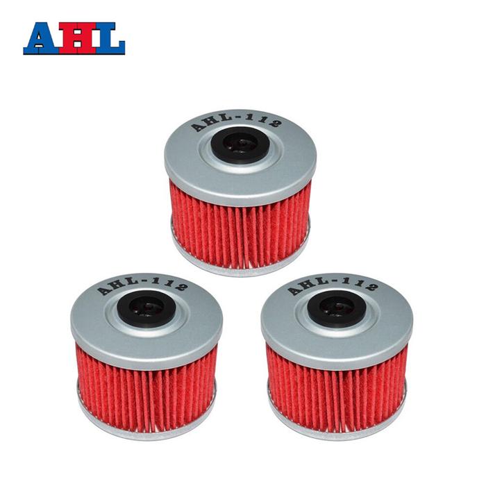 3Pcs Motorcycle Parts Oil Filter For KAWASAKI KL250 KL 250 SUPER