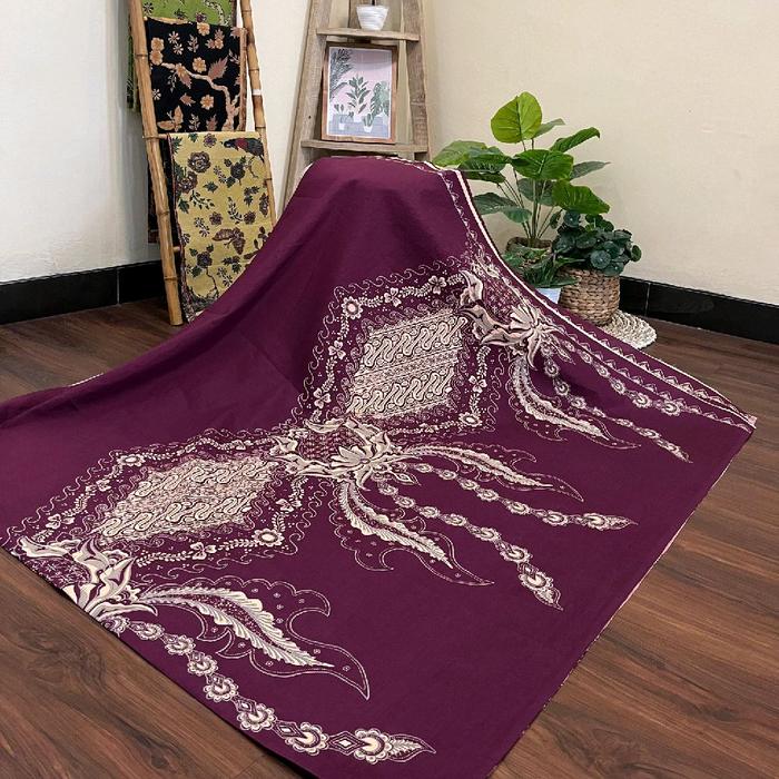 MOTIF BARU | KAIN BATIKDANLIVESOLO HARDPRINT MODERN 2.40mx1.15m BAHAN KATUN HALUS E110925 Batik