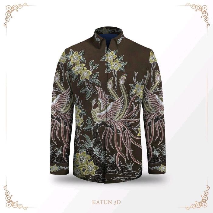 Kain batik tulis katun 3D kemeja batik tulis pria tanmalaka_1588