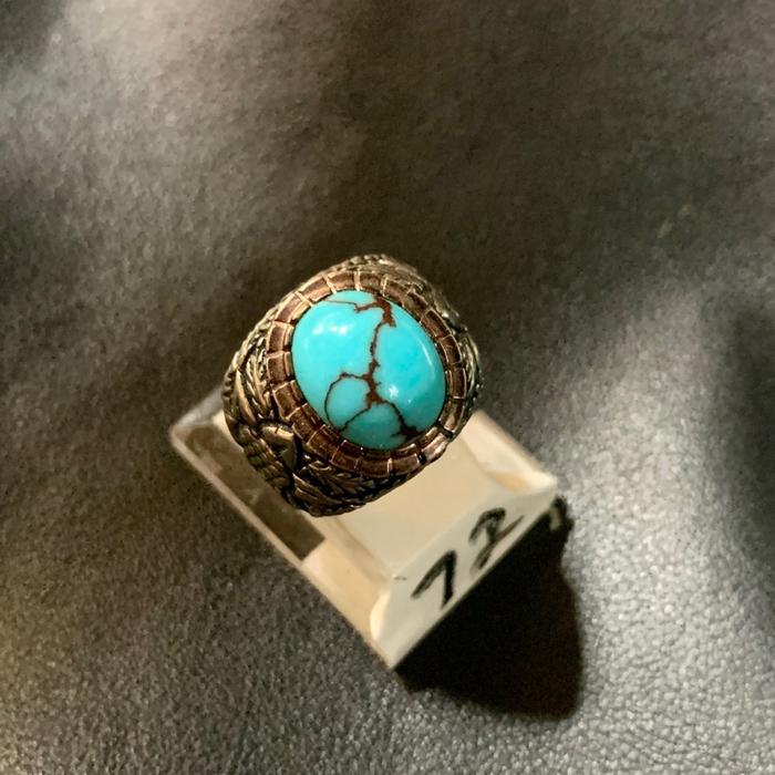 Pirus mesir ring perak top