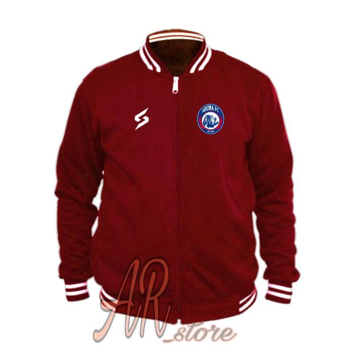 New Jaket Katun Arema Jaket Arema Jaket Logo Bola Terbaru - Terlaris