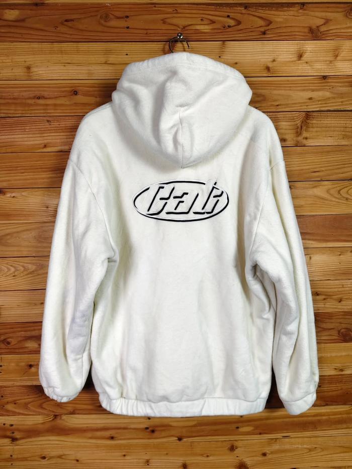 WHOAU CALIFDREAM FULZIP HOODIE POLAR FLEECE JACKET SIZE XL, LD 128
