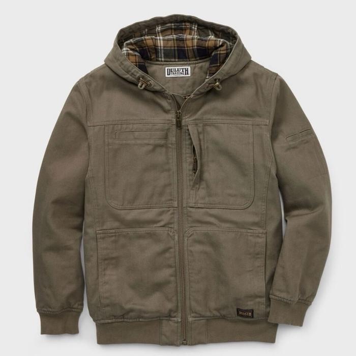Duluth fire hose flannel lined jacket original