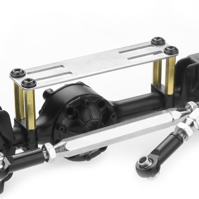 Link Batang Logam Pull Rod Link Shock Absorber Servo Mounts untuk WPL
