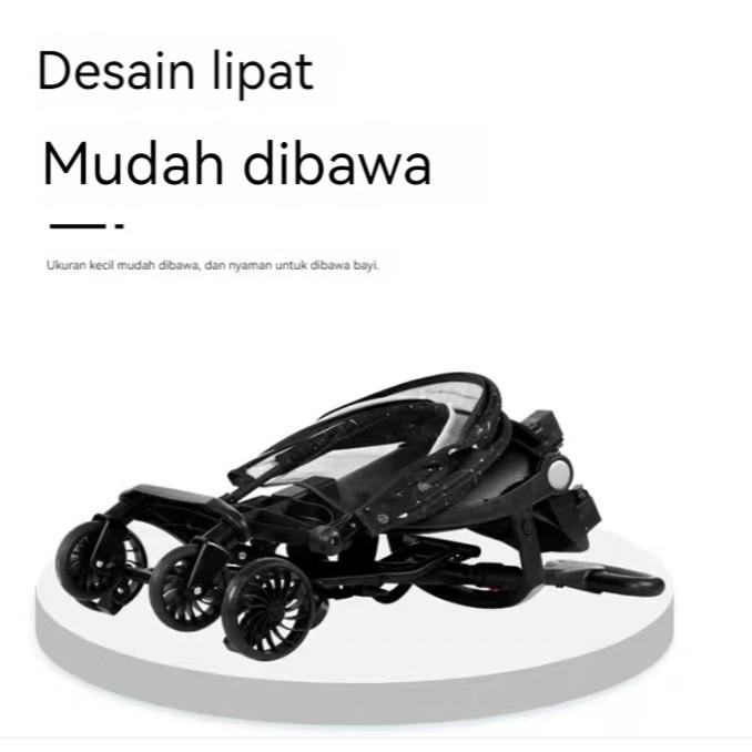 Highline Stroller Baby Travel Foldable Stroller Lipat Kereta Balita
