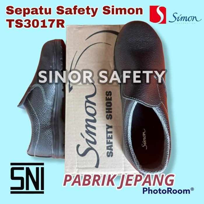 New!!! Sepatu Safety Simon Ts3017R Safety Shoes Simon Kualitas Jepang