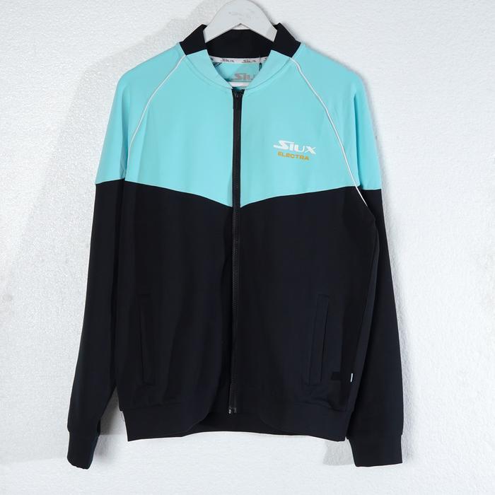 (DEFECT SALE) Jaket SIUX STUPA ELECTRA AZUL BLUE BLACK ZIP JACKET 100% ORIGINAL