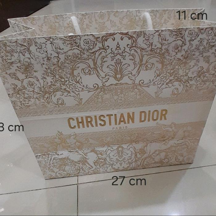 paperbag christian dior corak /paperbag christian dior, gift paperbag