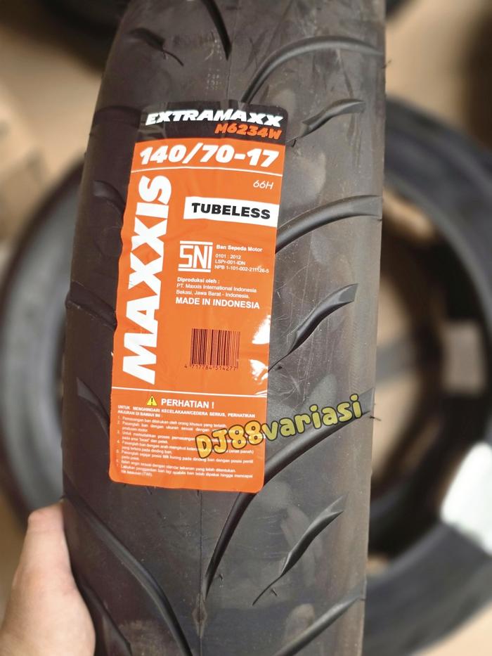 Ban maxxis 140/70-17 ban belakang r15 cb150 cbr150 vixion mt15 xsr155 tubless 140 70 ring 17