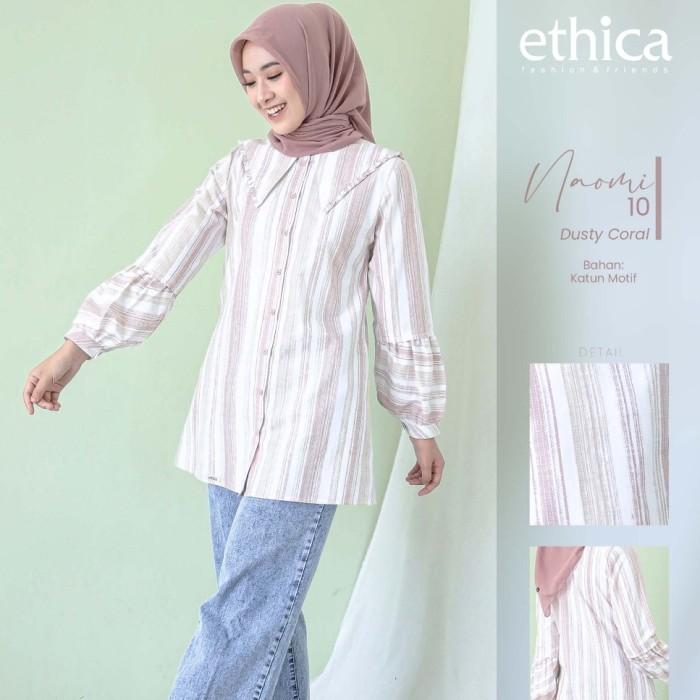 O☛QS KEMEJA BLOUSE ETHICA NAOMI 10 P㊛Q5