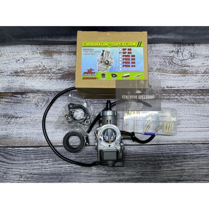 Karburator Karbu Carburator BRT Pe SF 28 - SF 30 - PWK SF 28 30 32 34 SuperFlow Original