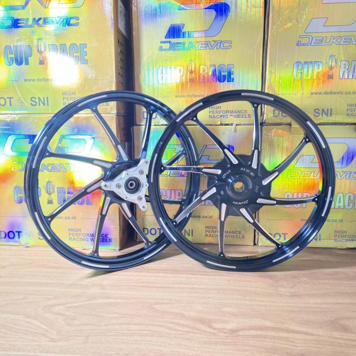 Velg Delkevic M8 Ring 17 Aerox Old Aerox New Pnp Pluq And Play Aerox Ring 17 Velg Cnc Aerox Aerox Mo