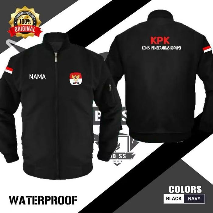 JAKET BOMBER KPK TERBARU KEREN DAN SIMPLE