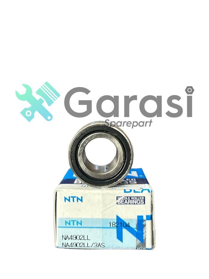 NEEDLE BEARING BAMBU NA4902LL 2RS TUTUP KARET LAHER ROCES NA 4902 15X28X13 JAPAN