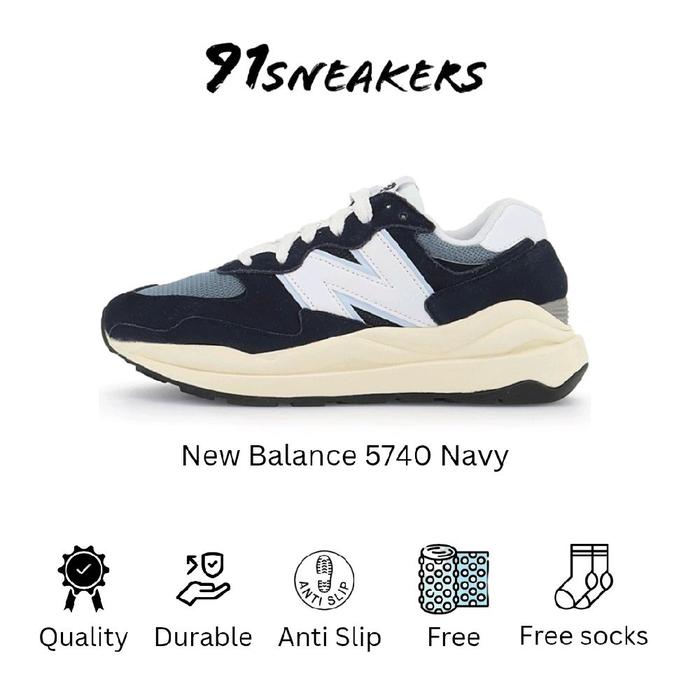 Sepatu Sneakers New Balance 5740 Navy