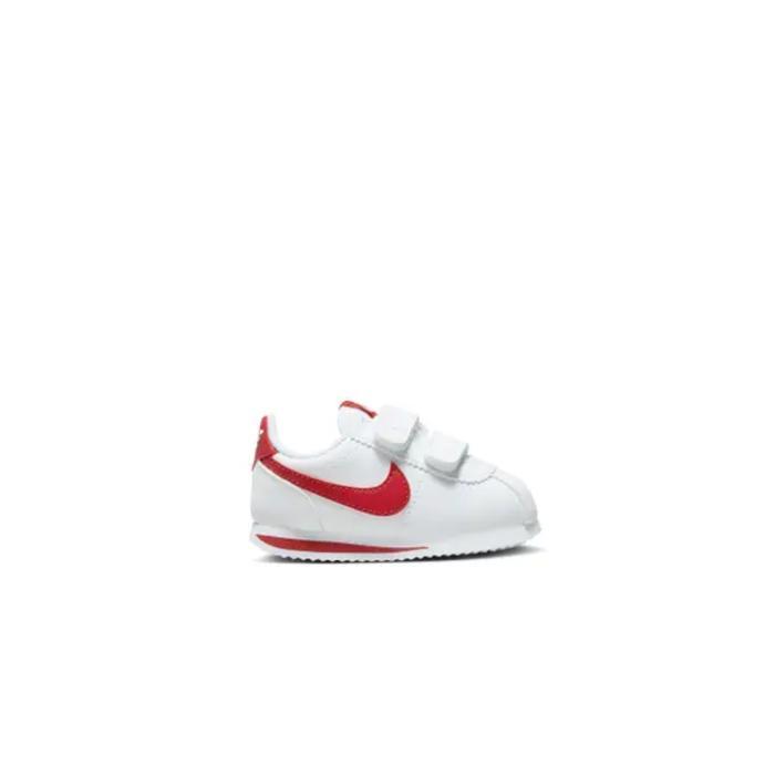 sale Nike Cortez Basic Kids White Red Original Authentic