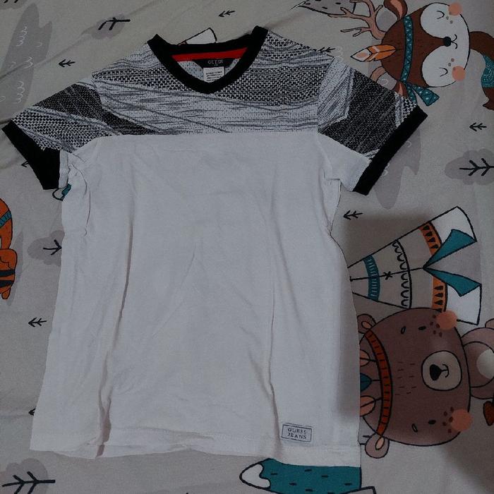 Baju Anak Guess Hitam Putih