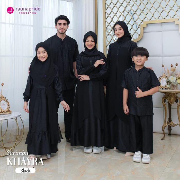 SARIMBIT KELUARGA KHAYRA [RGF/RKF/RGAF/RKAF] BY RAUNA Baju Muslim Couple