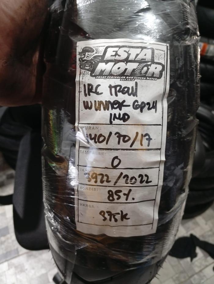 BAN COPOTAN IRC TRAIL WINNER RING 17 UKURAN 140 70 17 DUAL KODE3922