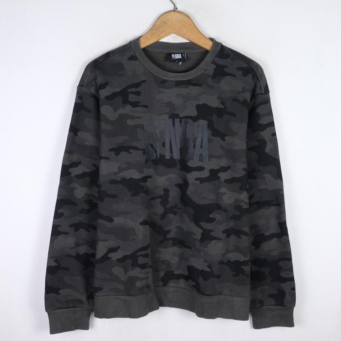 CREWNECK NBA CAMOUFLAGE SWEATER CN74 SIZE L