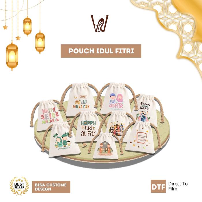 Wecraftstyle - Pouch Uang Dan Pouch Snack / Souvenir Lebaran