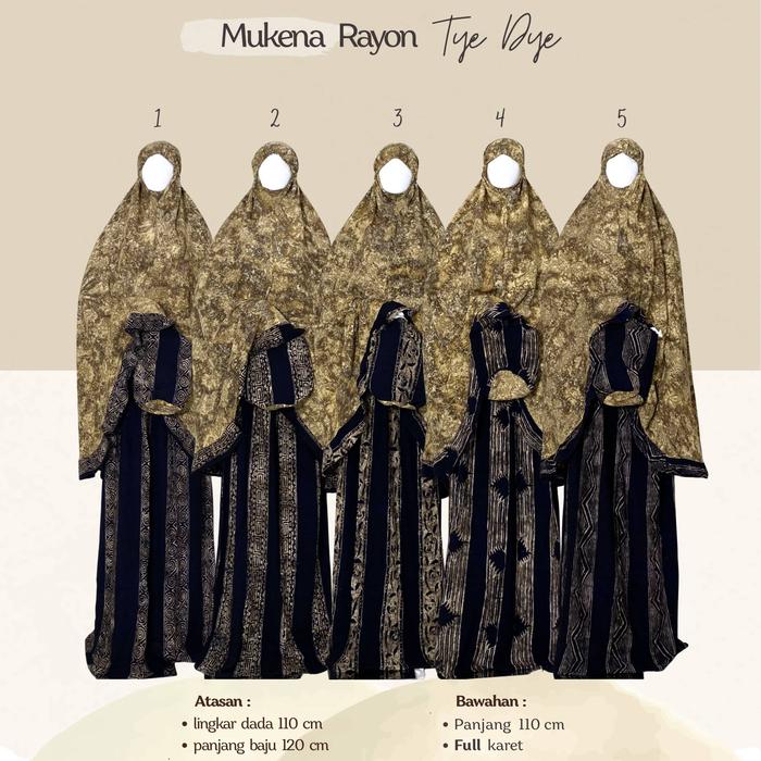 Mukena Rayon Premium by Batik Putri Diana