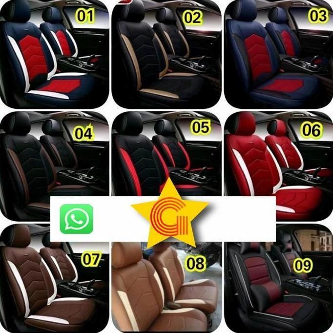 Termurah - Sarung Jok/Car Seat Cover Kulit Baris 1 Innova Xenia Avanza Ertiga B**