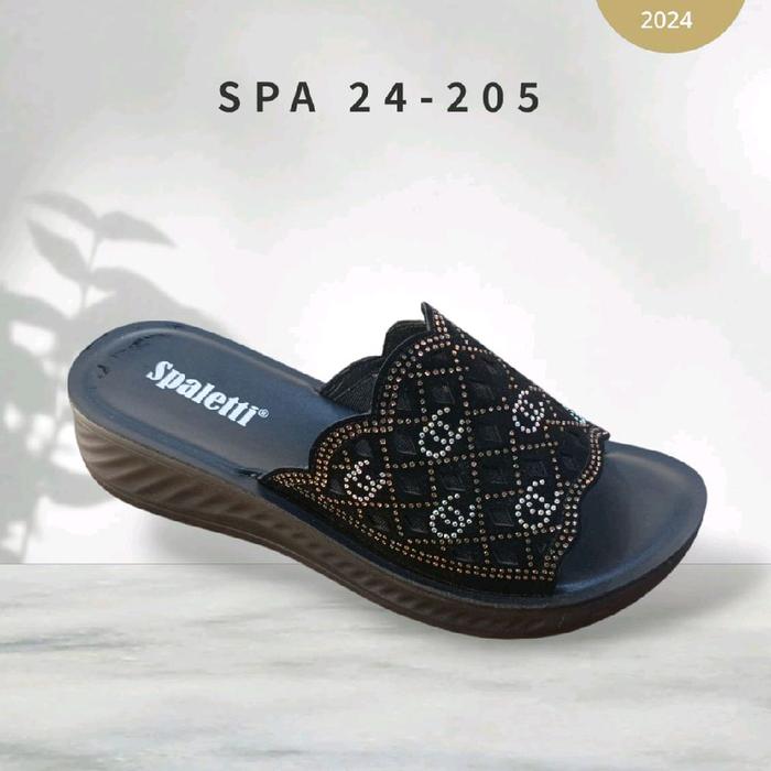 Spaletti spa 24-205 sandal wanita original casual sandal pergi dan sandal sehari-hari