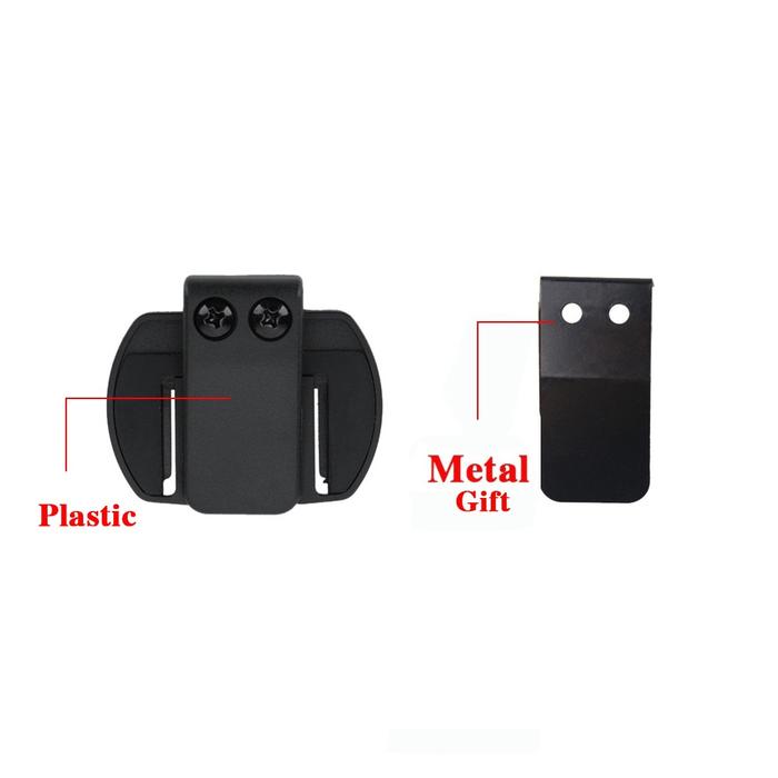 Metal Clip Part + Helmet Clamp for VNETPHONE V4 V6  EJEAS V6 V6 PRO