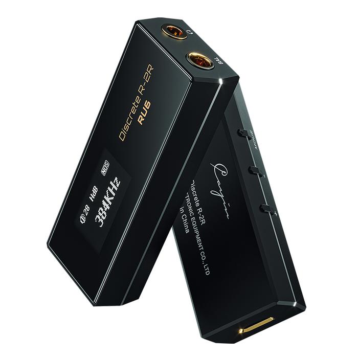 RU6 Portable USB DAC Headphone Amplifier USB Dongle R2R DAC with