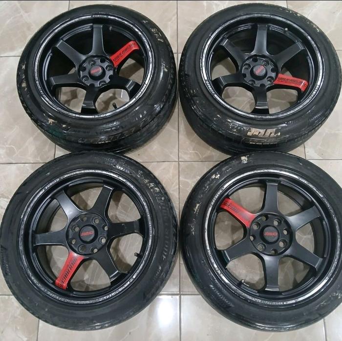 Velg Mobil Second Model TE37 R16 Vios Yaris Swift Sirion Ayla Sigra (velg only)