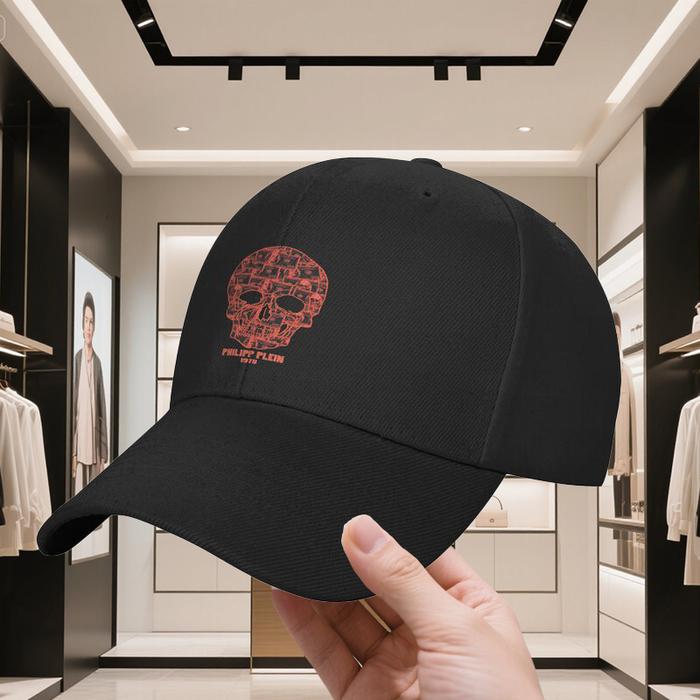 JANGAN BELI! Topi Tengkorak Hitam dengan Desain Huruf Khas Bikin Kamu Difollowin Orang oleh Philip P