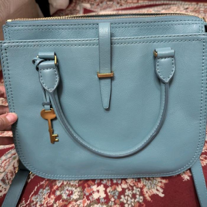 Tas Fossil Ryder Large | Hijau, Preloved, 100% Authentic