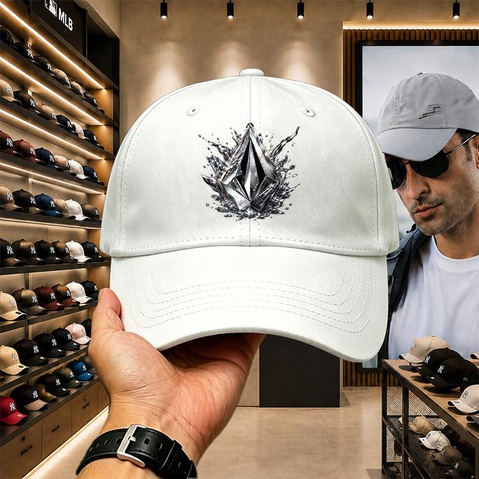 Topi Volcom Snapback Distro Original Pria Wanita Unisex Bahan Cotton Tebal Print Motif Keren Topi Ca