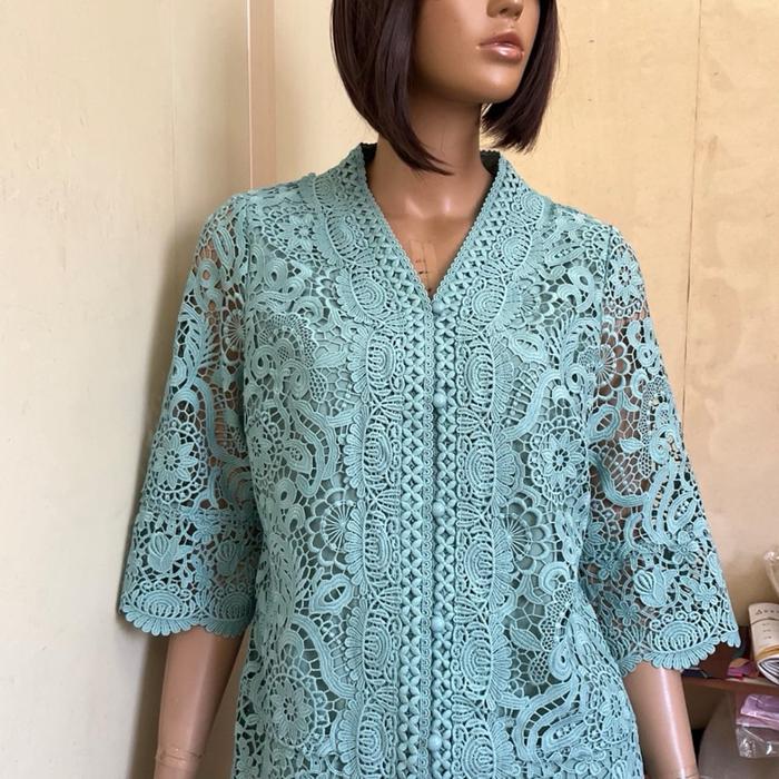 Atasan brokat halus cz premium terbaru Baju brokat pesta import