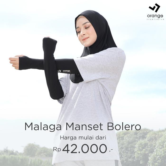 Handsock Malaga Manset Bolero Pelindung UV Muslim Tangan Jersey Premium