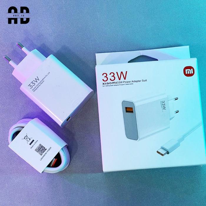 Charger Xiaomi Original 33W / 67W / 120W TYPE C 6A Turbo Support Fast Charging