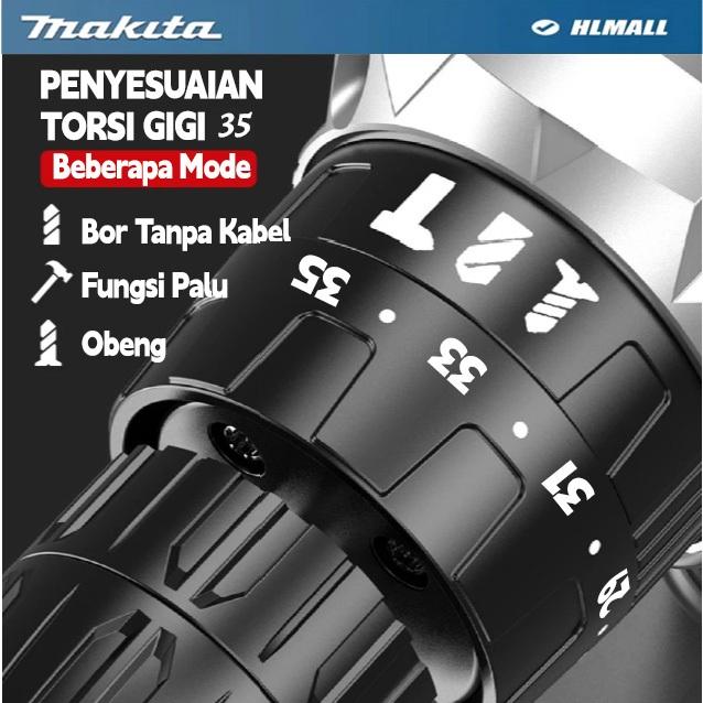 MAKlTA 9980VF Mesin Bor Baterai / Mesin Bor Cordless / Bor baterai Bor Listrik Bor Tanpa Kabel Mesin
