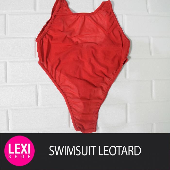Ready Siap Kirim!! LINGERIE SWIMSUIT LEOTARD TRANSPARAN - THONG BIKINI WANITA