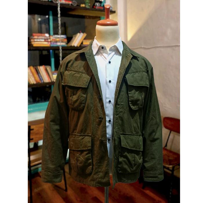 Jungle Jacket Jungle Fatigue Sakmir Saku Miring