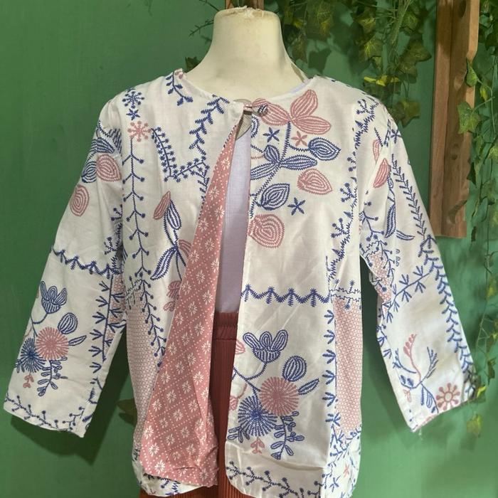 Auter bolak balik lengan panjang- auter batik